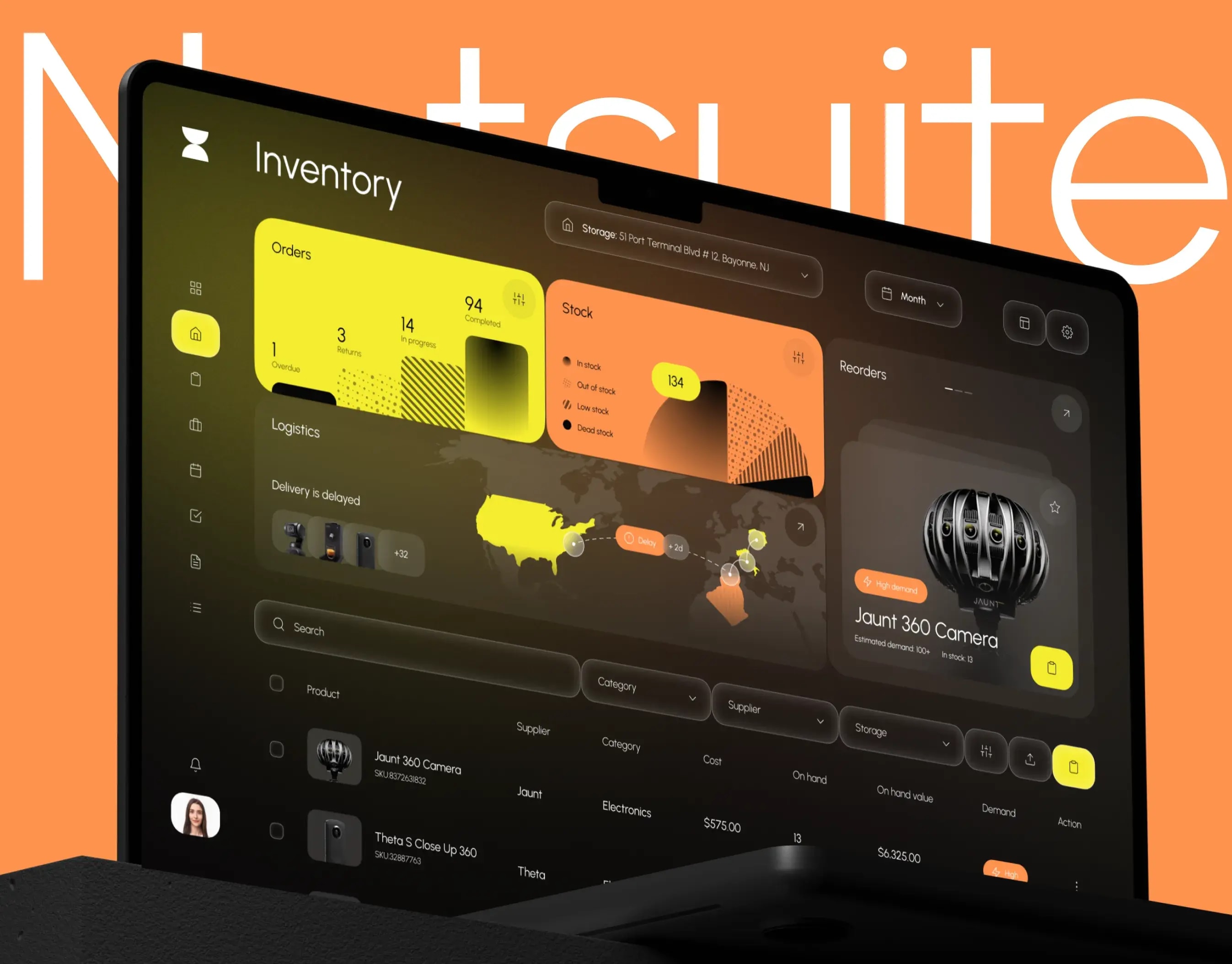 Netsuite CRM – Enterprise Management Software Dashboard & UX UI Design