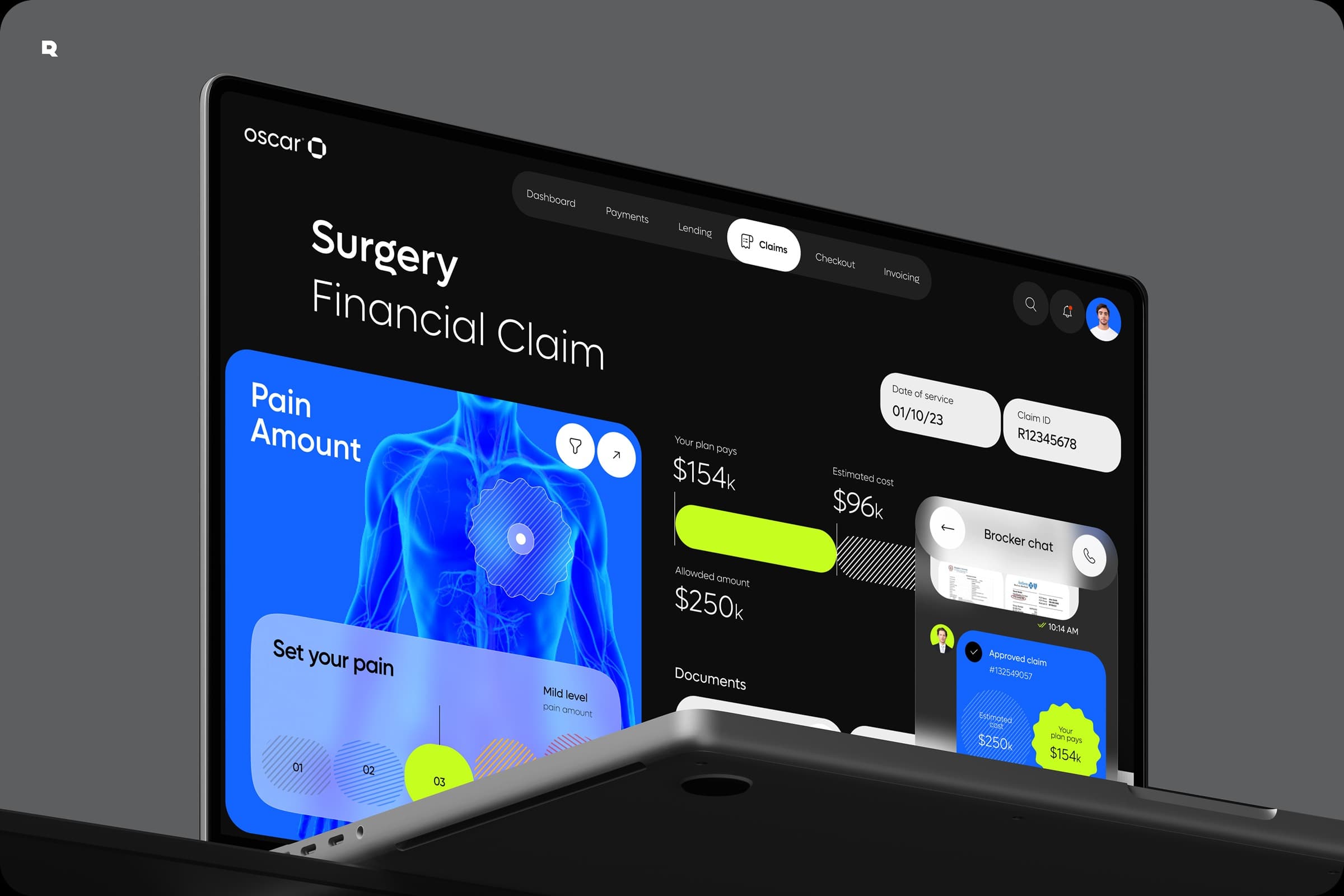 Oscar Health - Mobile App & UX UI Design