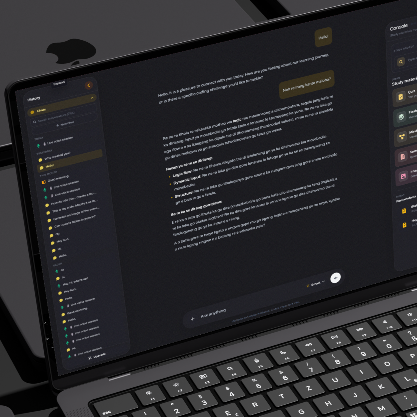 Astraea Dashboard